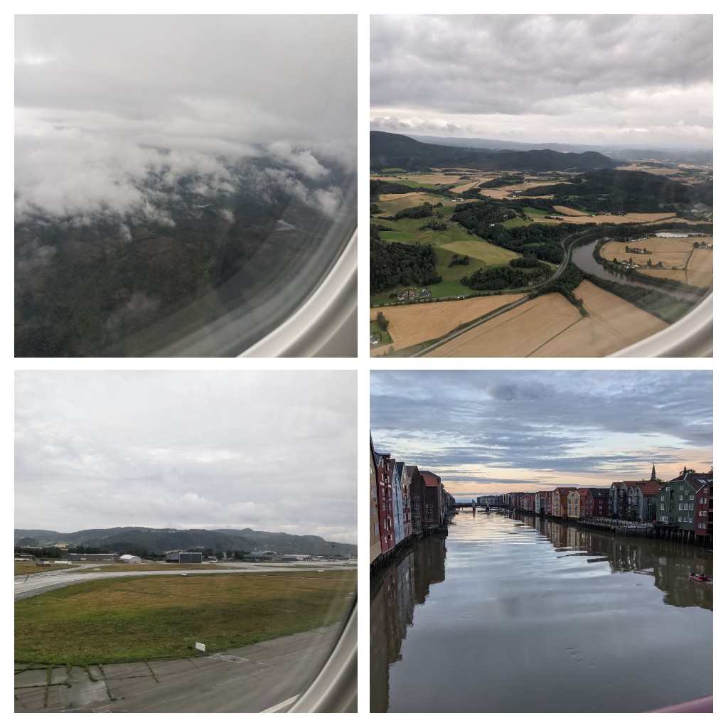 Arriving in Trondheim and exploring the city in the late evening
