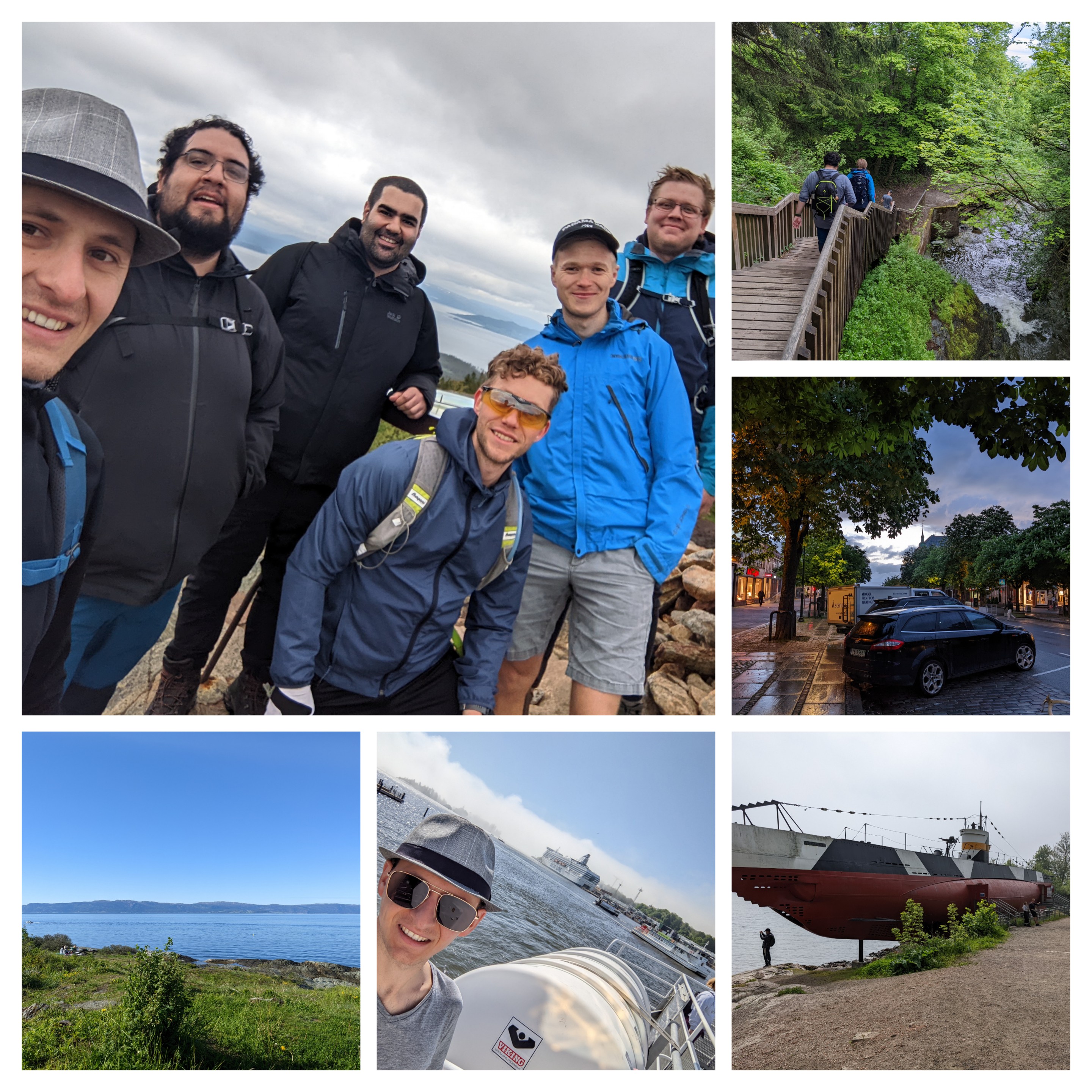 May hiking in Bymarka and long days